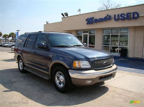 2000 Medium Wedgewood Blue Metallic Ford Expedition Eddie Bauer 26832279 Photo 2 Gtcarlot