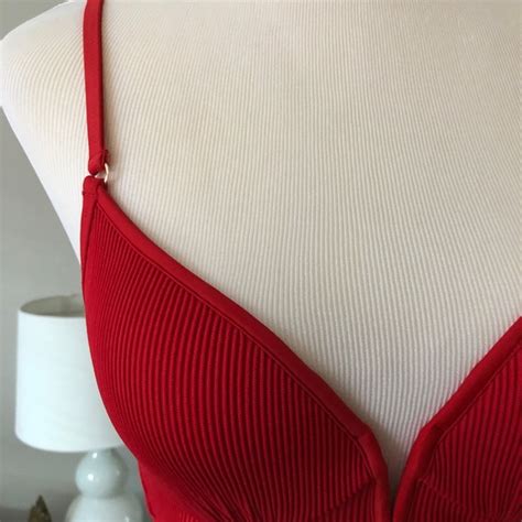 Shade Shore Swim Target Shade And Shore Red Bikini Top Poshmark