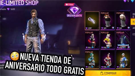 Llega El Evento De La Tienda Todo Gratis Especial X 7 Aniversario En Ff