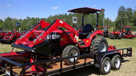 Mahindra Wd Hst Tractor Package Youtube