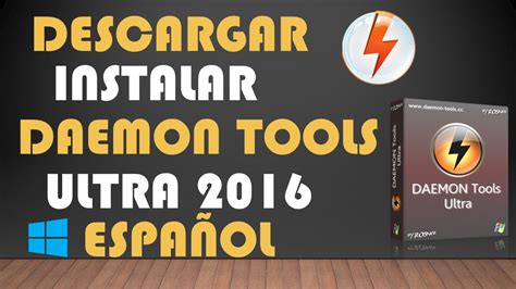 Descargar e Instalar Daemon Tools Ultra 2016 Full en Español Windows