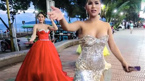 Thailands Traps Ao Nang Walking Street Youtube