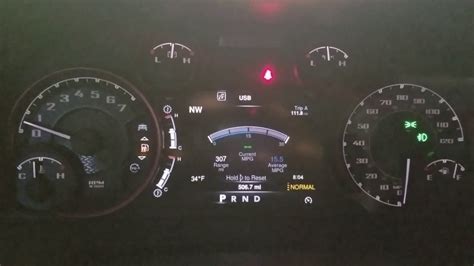 Dash Lights Flickering On 2013 Dodge Ram