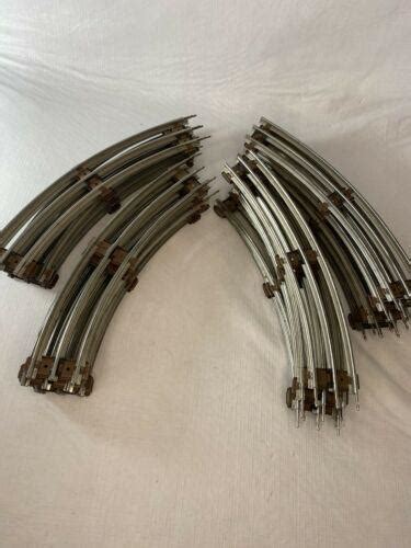 Vintage Lionel O Gauge Track 20 Curved Pieces Model Railroad D2