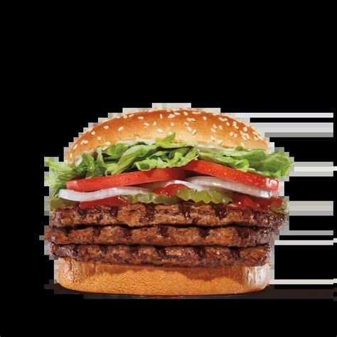 Burger King Triple Whopper Price Meals Nutrition Calorie