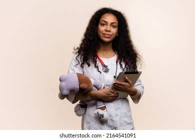 African American Female Pediatrician Toy Digital Stock Photo 2164541091 ...