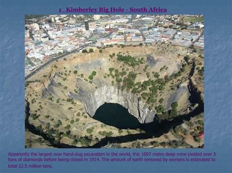 PPT - 1 Kimberley Big Hole - South Africa PowerPoint Presentation, free ...