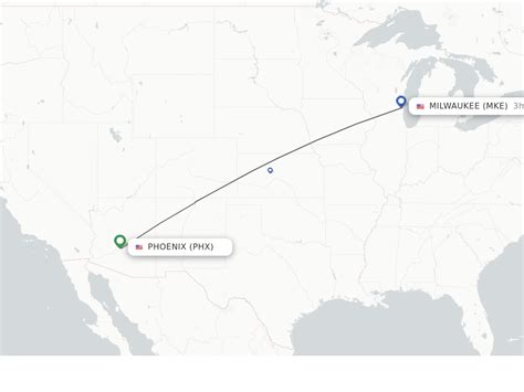 Direct Non Stop Flights From Phoenix To Milwaukee Schedules