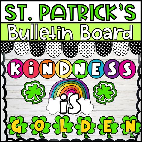 St. Patrick's Day Bulletin Board | Confetti & Creativity