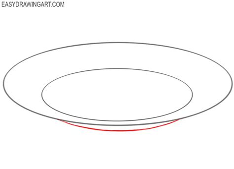 How to Draw a Plate - Easy Drawing Art