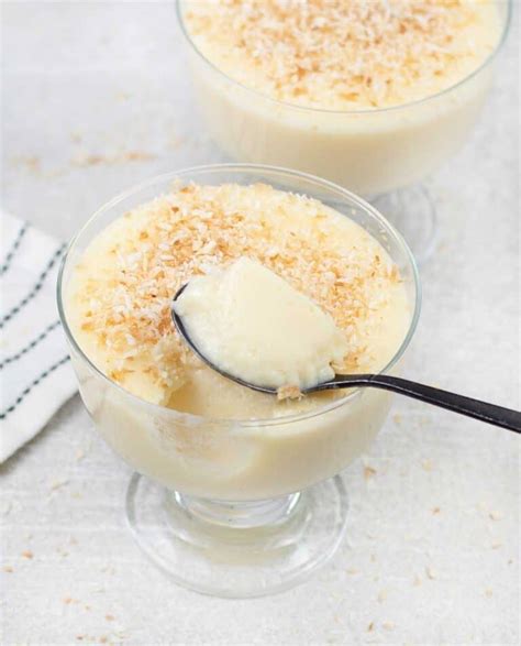 Coconut Milk Pudding - Healthy Life Trainer