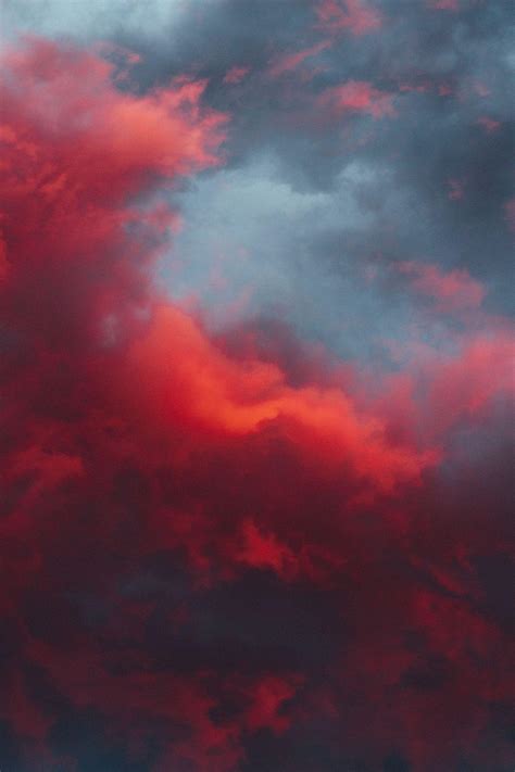 Red Aesthetic Clouds Wallpapers - Top Free Red Aesthetic Clouds ...