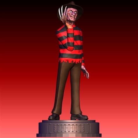 Freddy Krueger 3d Model 3d Printable Cgtrader