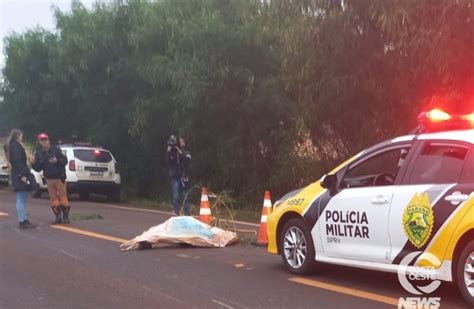 Motociclista Morre Em Acidente Na Pr Em Missal Costa Oeste News