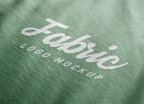 Free Fabric Logo Mockup Psd Good Mockups