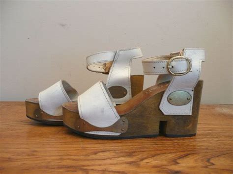 Vintage 1960s Wedge Platforms 60s Quali Craft Mod Shoes Etsy France