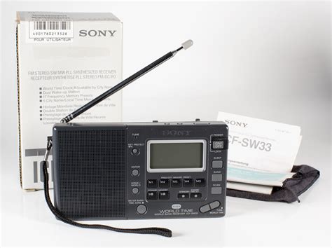 Sony Icf Sw33 Fm Stereo Swmw Weltempfänger 123 Elektronikde