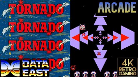 Tornado Arcade Data East 1982 4k Gameplay Youtube