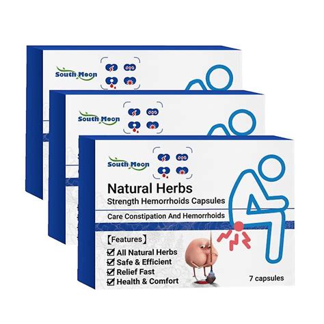 Herbal Hemorrhoids Capsules Repair Anal Treatment Internal Mixed