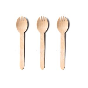 Mm Multipurpose Mini Disposable Eco Wooden Ice Cream Spoons From