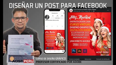 Cómo diseñar un anuncio o post publicitario para facebook YouTube