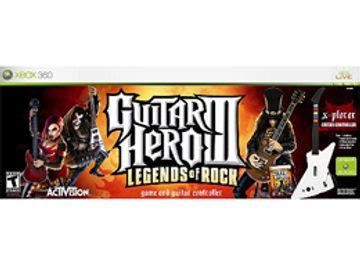 Guitar Hero 3 C Guitarra C Cable Xplorer XBOX 360 Xbox360 Activision