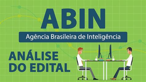 Concurso Abin An Lise Do Edital Youtube