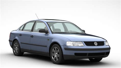 Volkswagen Passat B5 3d Model Turbosquid 2022065