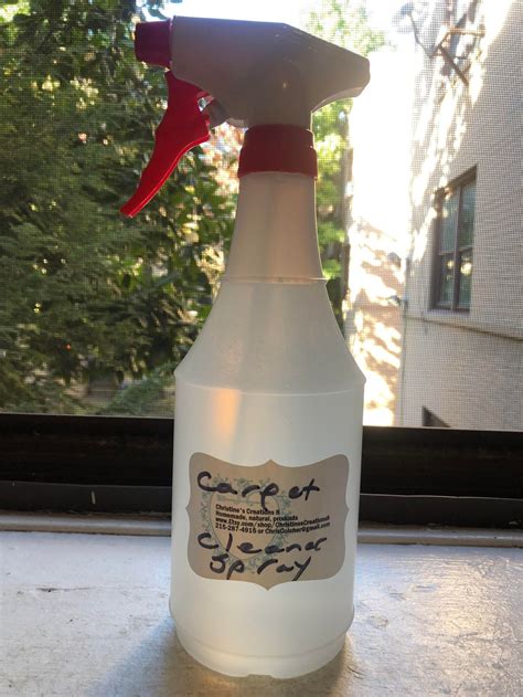 Homemade Carpet Cleaner Spray - Etsy