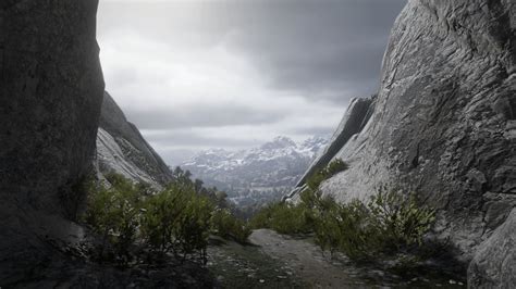 Rdr2 Scenery Ambarino Mountain Pass Rreddeadredemption