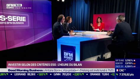 Hors Série Les Dossiers Bfm Business Investir Selon Des Critères Esg