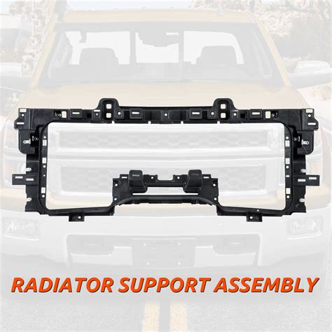 KOJEM Radiator Support For 2014 2020 Silverado Sierra 1500 2500 HD 3500