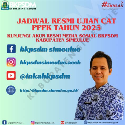 Jadwal Pelaksanaan Seleksi Kompetensi Pppk Kabupaten Simeulue Tahun