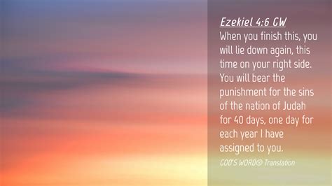 Ezekiel 4 6 GW Desktop Wallpaper When You Finish This You Will Lie