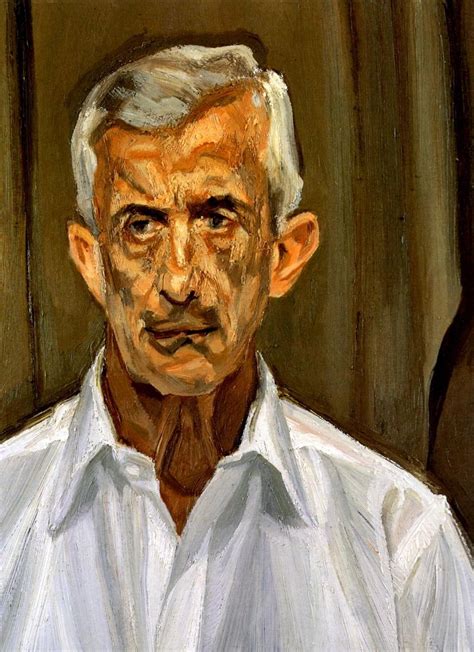 Man In A White Shirt Lucian Freud Wikiart Org Lucian Freud