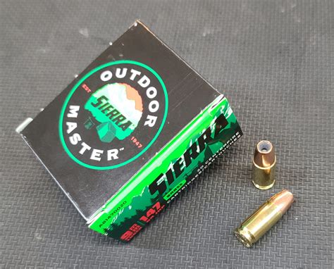 Sierra OutdoorMaster 9mm Luger 147Gr JHP 20 Round Box International