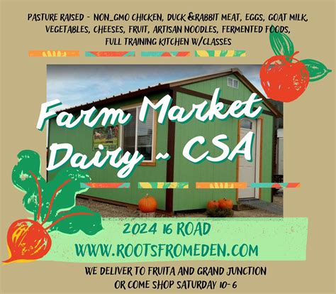 Roots From Eden • Farm Fresh CSA in Loma