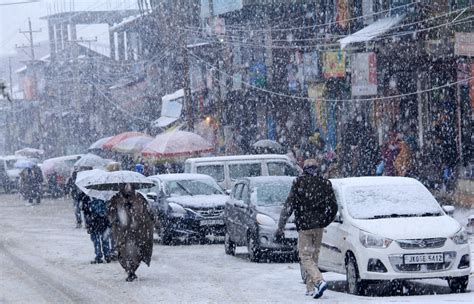 Fresh Snowfall In Higher Reaches Rain In Plains