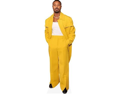 Michael B Jordan (Yellow) Cutout