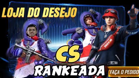 Free Fire Ao Vivo Rankeada Rumo Mestre Cs Jogando Inscritos