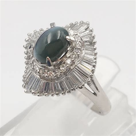 楽天市場MIKIMOTO ミキモト PT アレキサンドライト 1 995ct ダイヤモンド 1 22ct リング 11号 中古