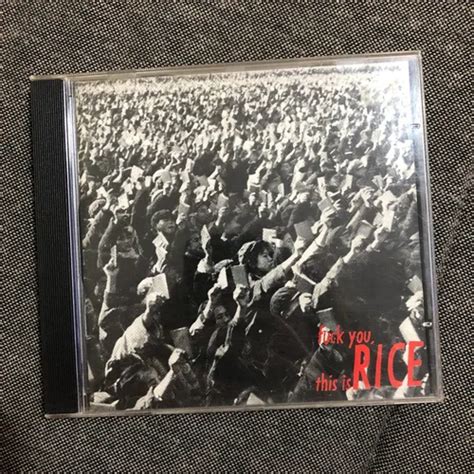 Cd Rice Fuck You This Is Rice Importado Hardcore Lookout Parcelamento Sem Juros