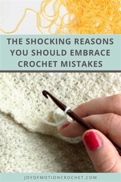 The Shocking Reasons You Should Embrace Crochet Mistakes