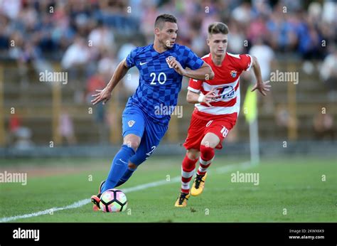 31082016 Sisak Croatia Croatian National Football Team Played A