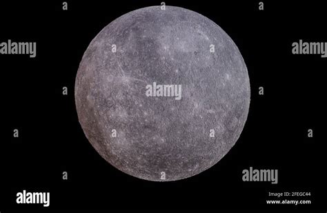 Seamless looped animation of rotation of the Mercury. Isolated Stock Video Footage - Alamy