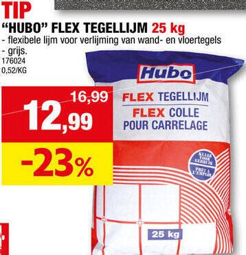 Hubo Flex Tegellijm Kg Promotie Bij Hubo