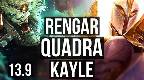 Rengar Vs Kayle Top 10 1 13 Quadra 2200 Games 1 9m Mastery