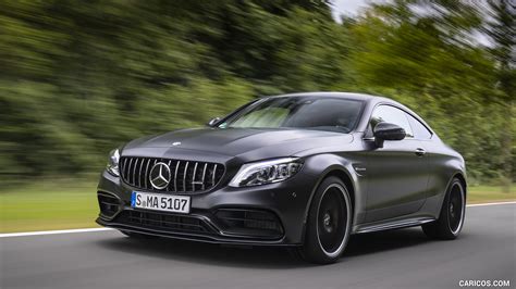 2019 Mercedes AMG C 63 S Coupe Color Designo Graphite Gray Magno