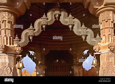 Chamunda Devi temple Stock Photo - Alamy