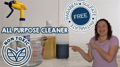 The Amazing Non Toxic All Purpose Cleaner That Costs Pennies To Make Youtube